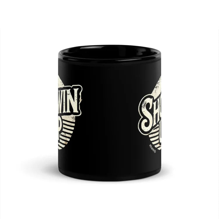 Black Glossy Mug
