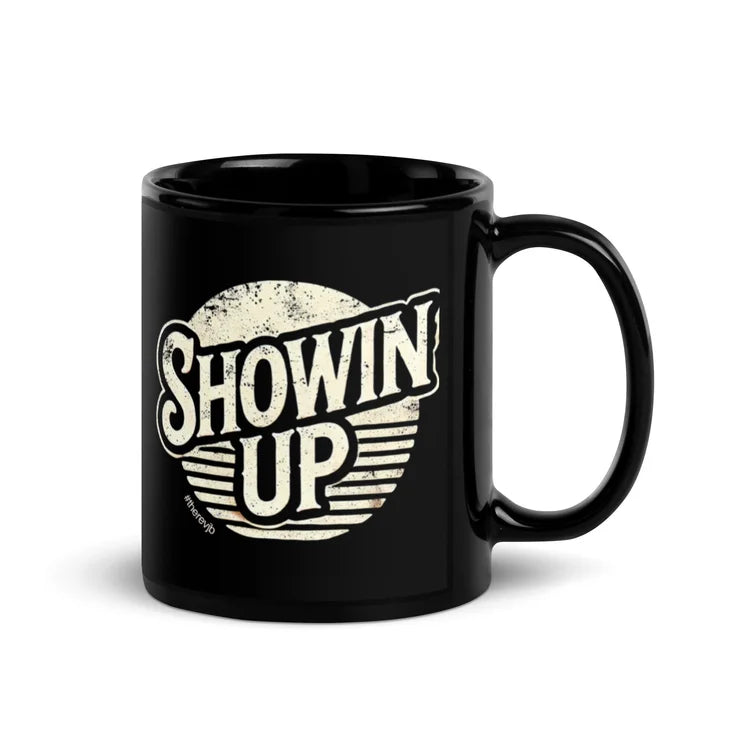 Black Glossy Mug