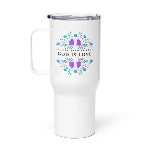 All You Need Is Love Travel mug with a handle